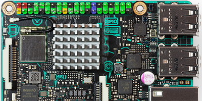 Photo of an Asus Tinker Board
