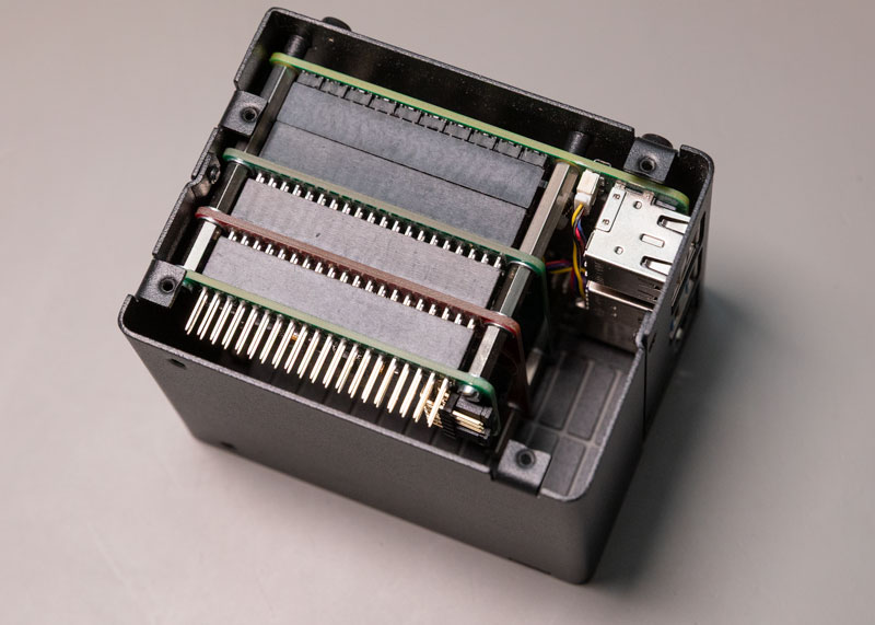 Three board stack