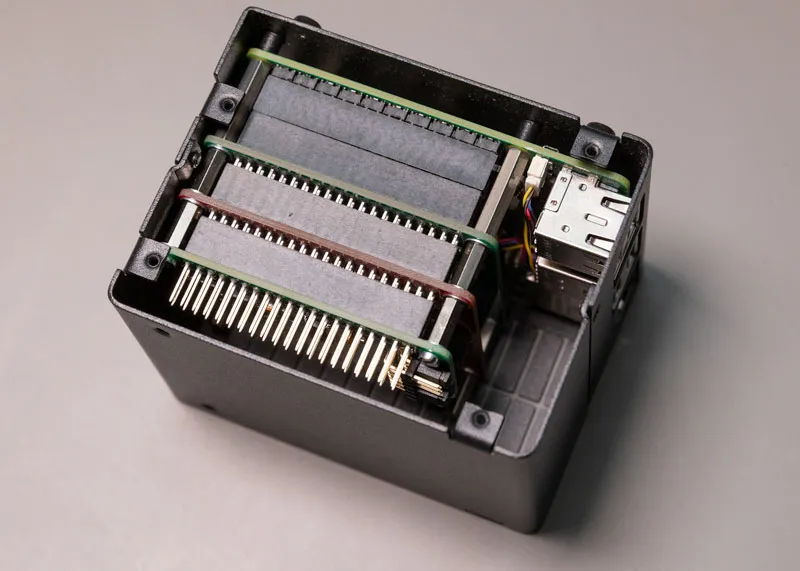 Three board stack