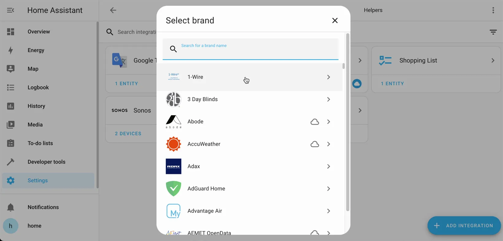 home assistant screen 2