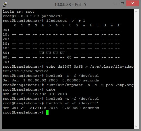 Terminal Output