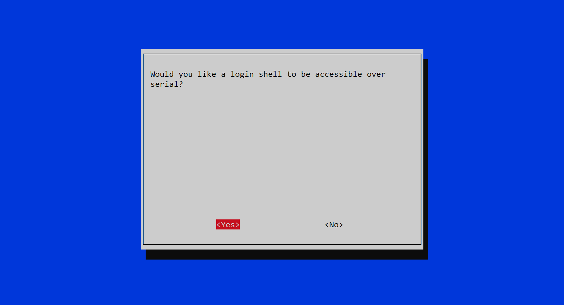 raspi-config screen 3