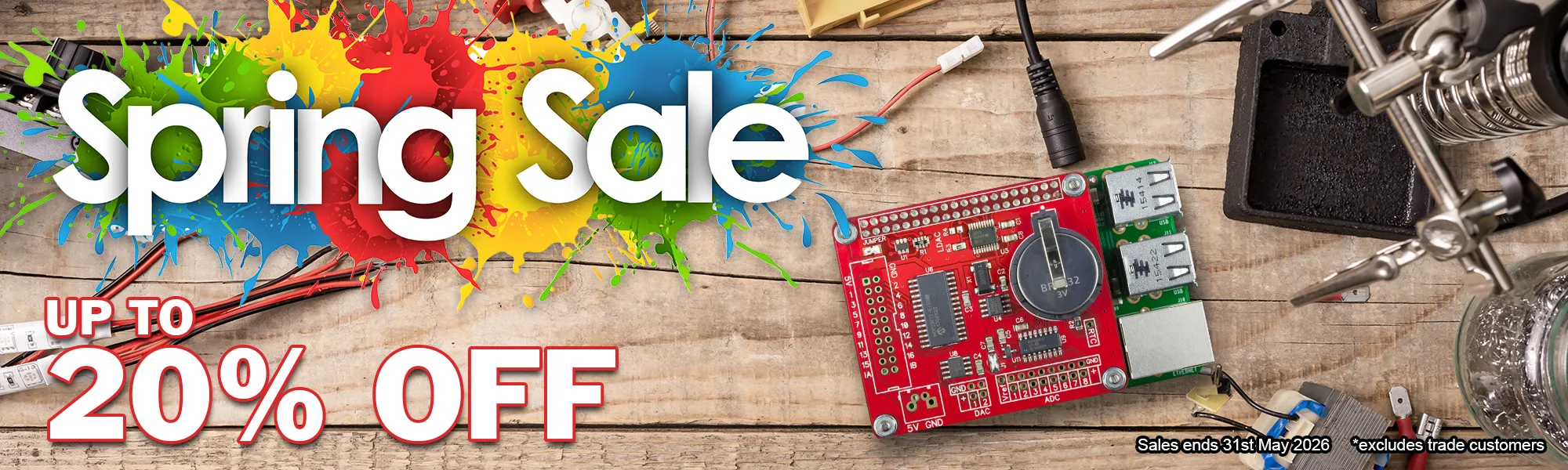 Spring Sale now on up to 20% 0ff