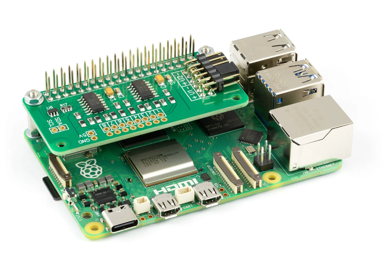 ADC Pi Analogue to Digital Converter
