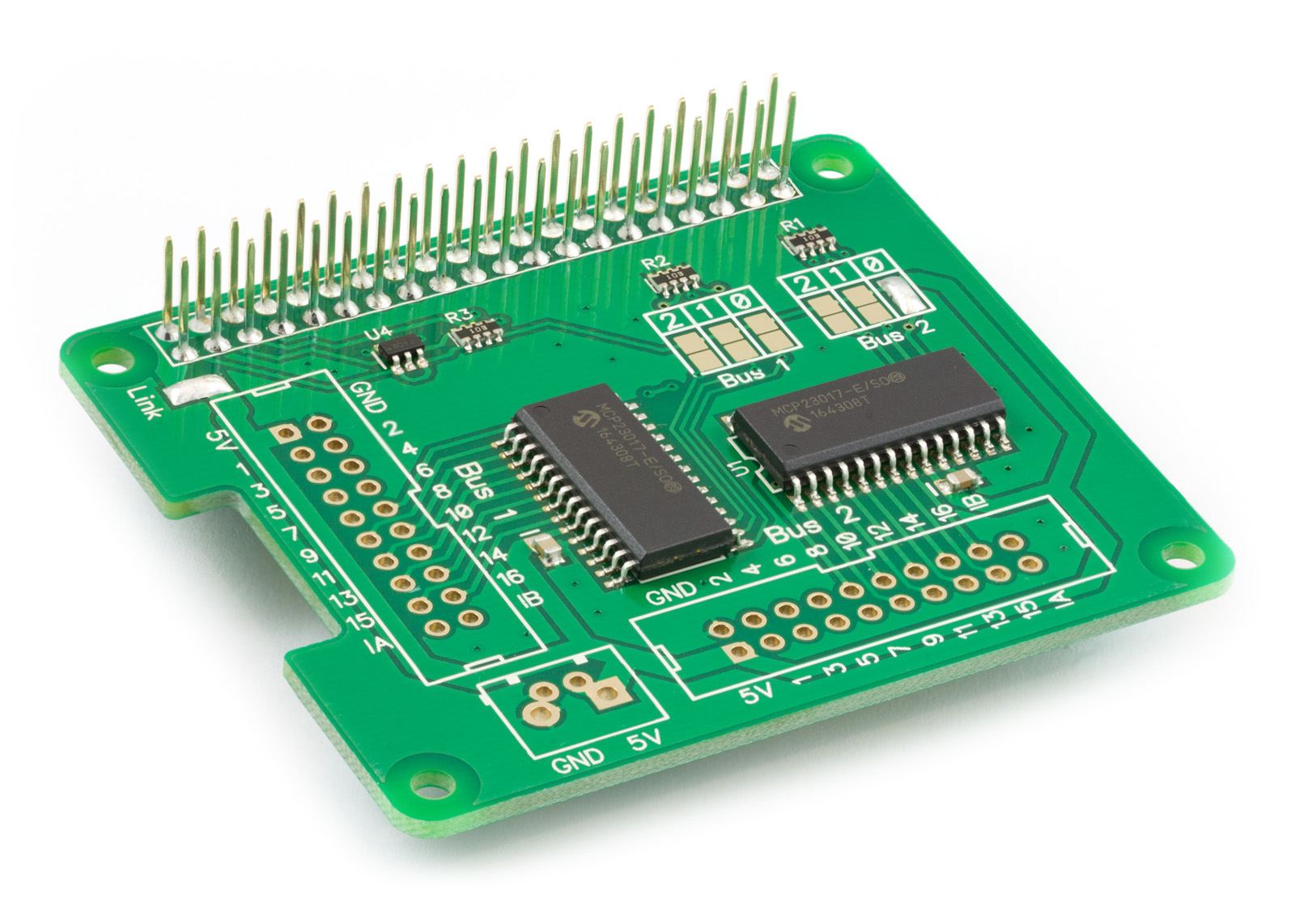 IO Pi Plus - 32-Channel Expansion Board for Raspberry Pi