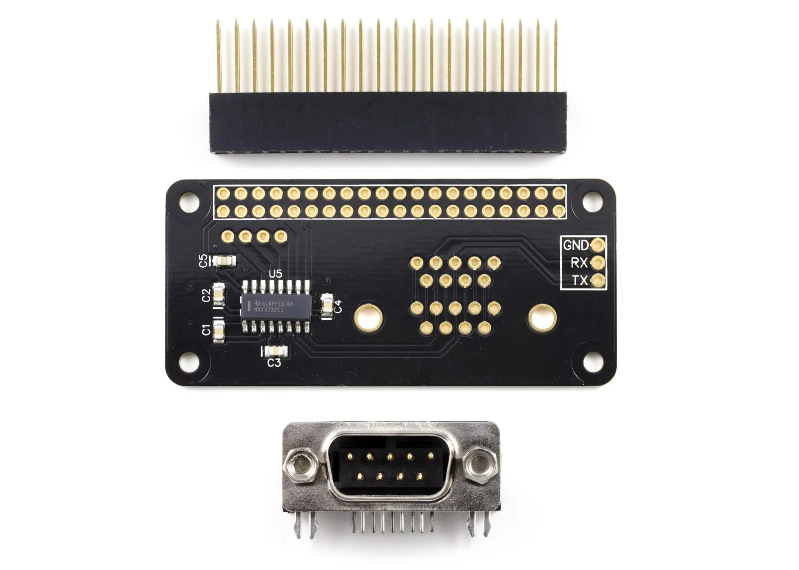 Serial Pi Zero supplied with connectors unsoldered Thumbnail