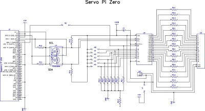 Servo Pi Zero Schematic